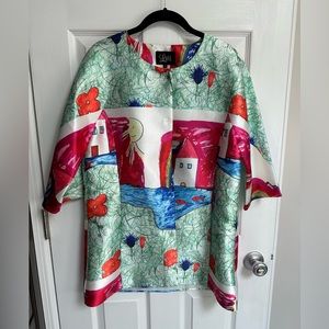 Luii colorful shell jacket in small